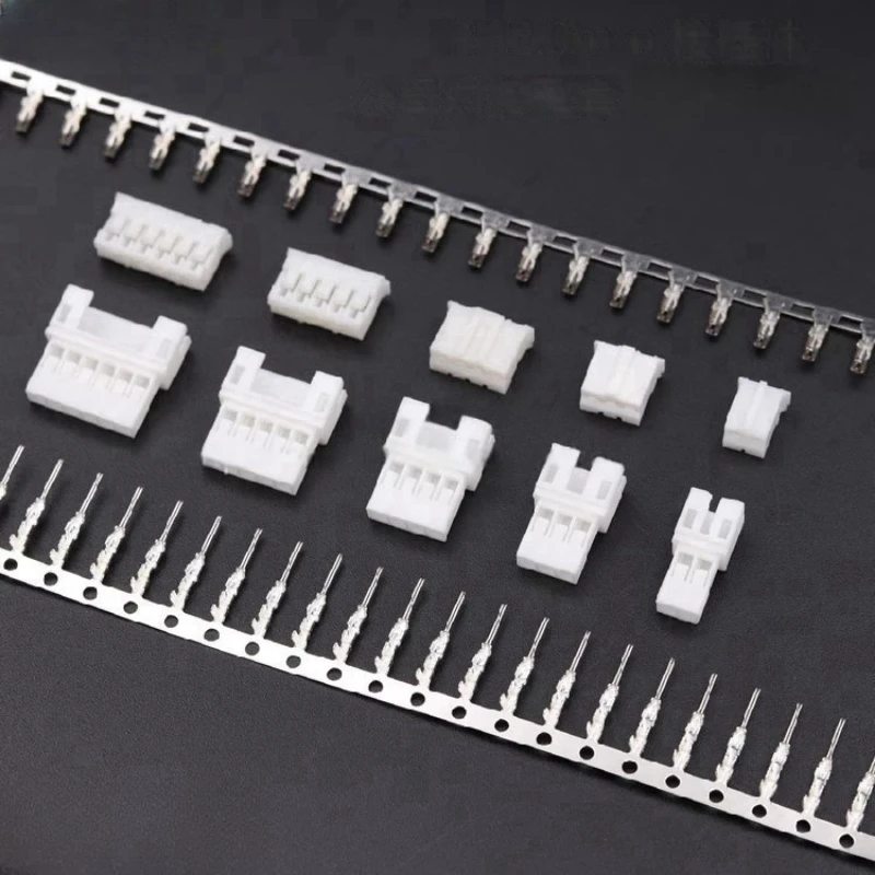 10sets PH2.0 2.0mm Wire Cable Connector PH Plug Male & Female JST Aerial Docking for Battery Charging Cable DIY
