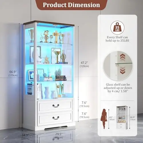 Thumbnail 2 - #18 Glass Display Cabinets Comparison Guide