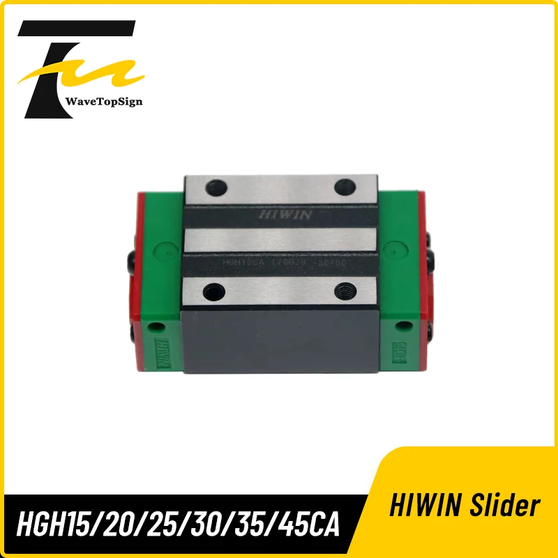 HIWIN Linear Guide Rail Slider HGH15CA 20CA 25CA 30CA 35CA 45CA Linear Rail Linear Bearing