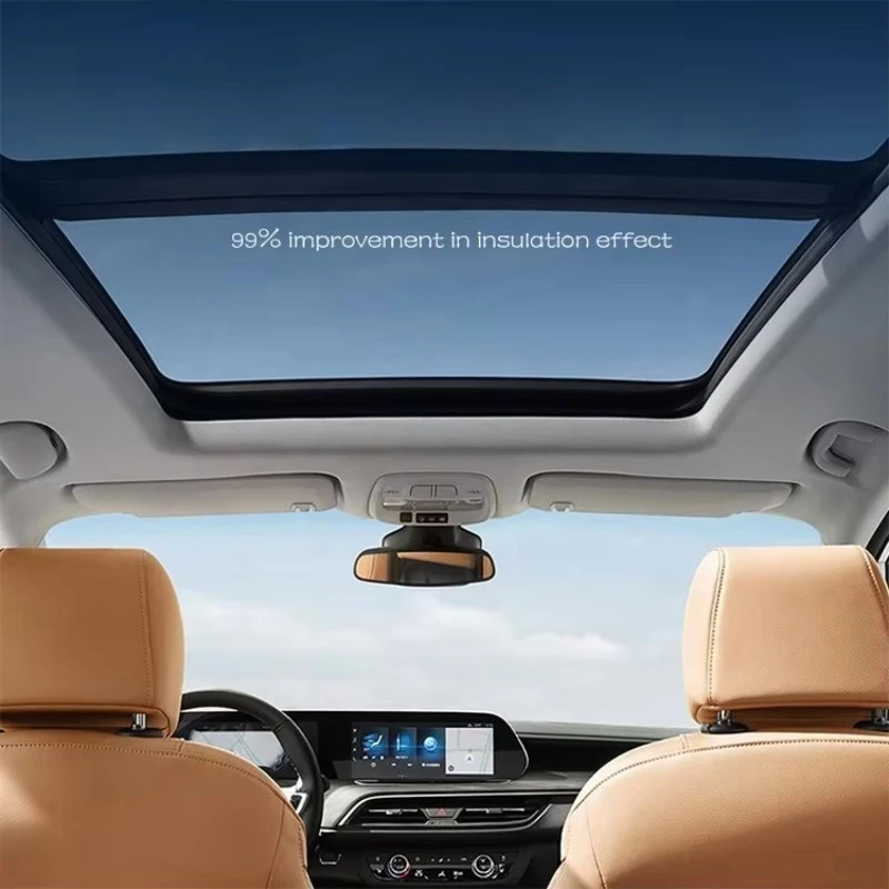 Sunroof Starry Sky Window Glass Film 8mil Sunroof Film Skylight Film  Car Sunroof Ice armor