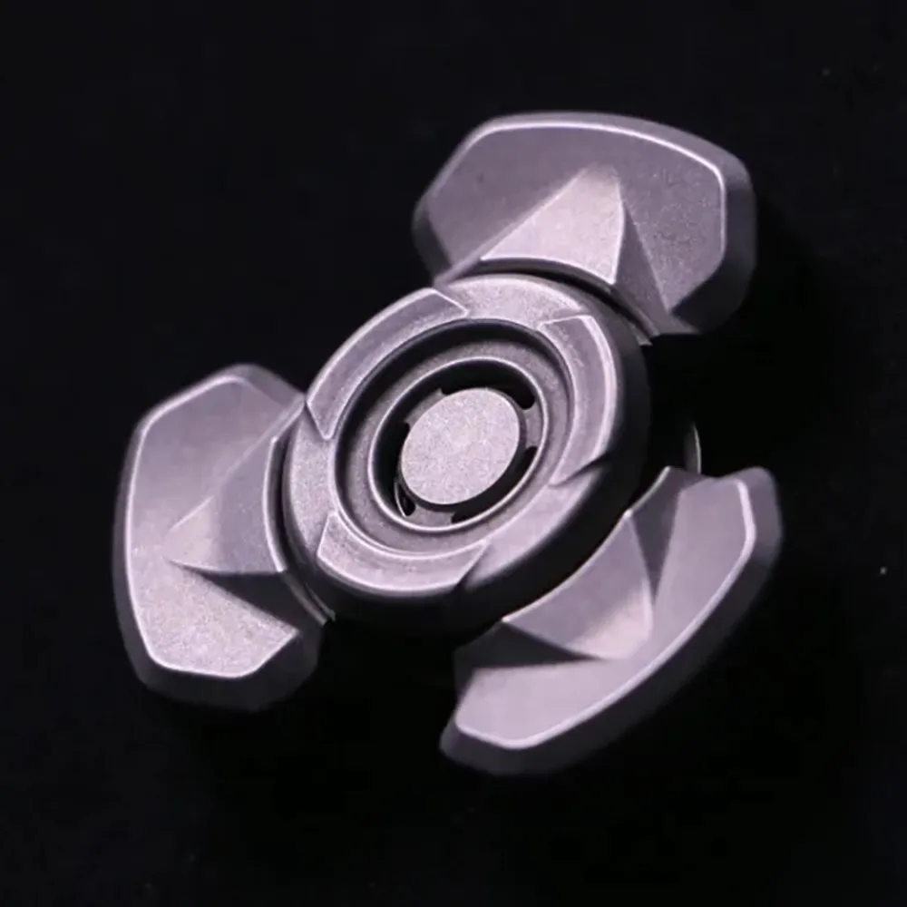 Daxiong edc fidget spinner projetos originais três folhas spinner ansiedade alívio gadgets fidget spinners alívio do estresse brinquedo