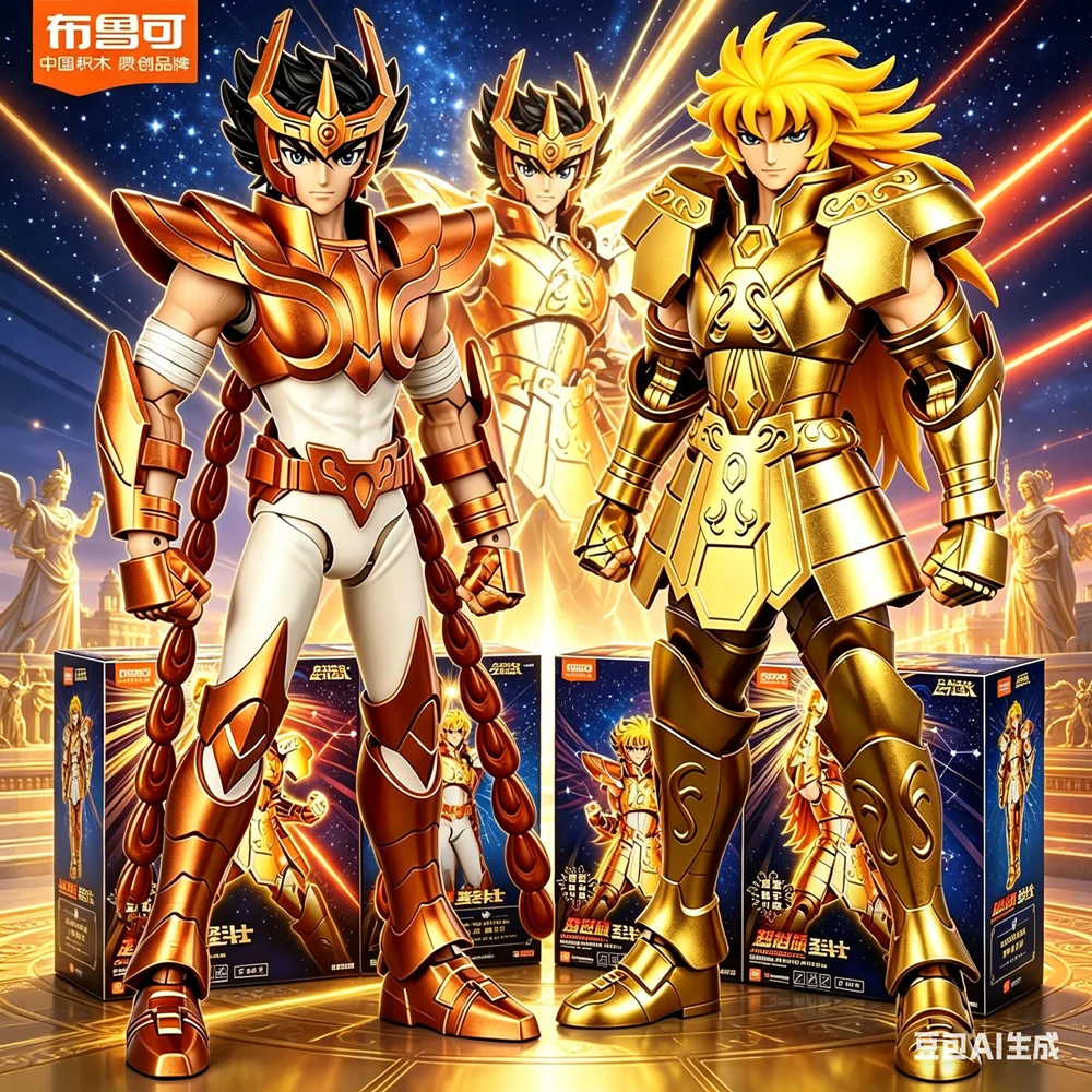 Figura de acción Saint Seiya Phoenix Ikki, Saga de los Gemelos, Figura de ensamblaje Saint Seiya-Mu, Saint Seiya-Aiolia, Modelo Limitado, Juguete de Regalo