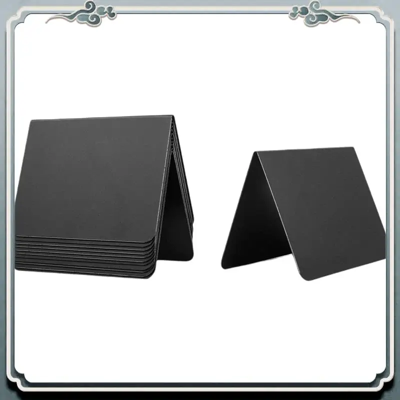 ABIJ-120 PCS Mini Chalkboard Signs 4X3inch Small Chalkboard Chalk Sign Food Labels For Party Buffet Tables ,Easy To Write