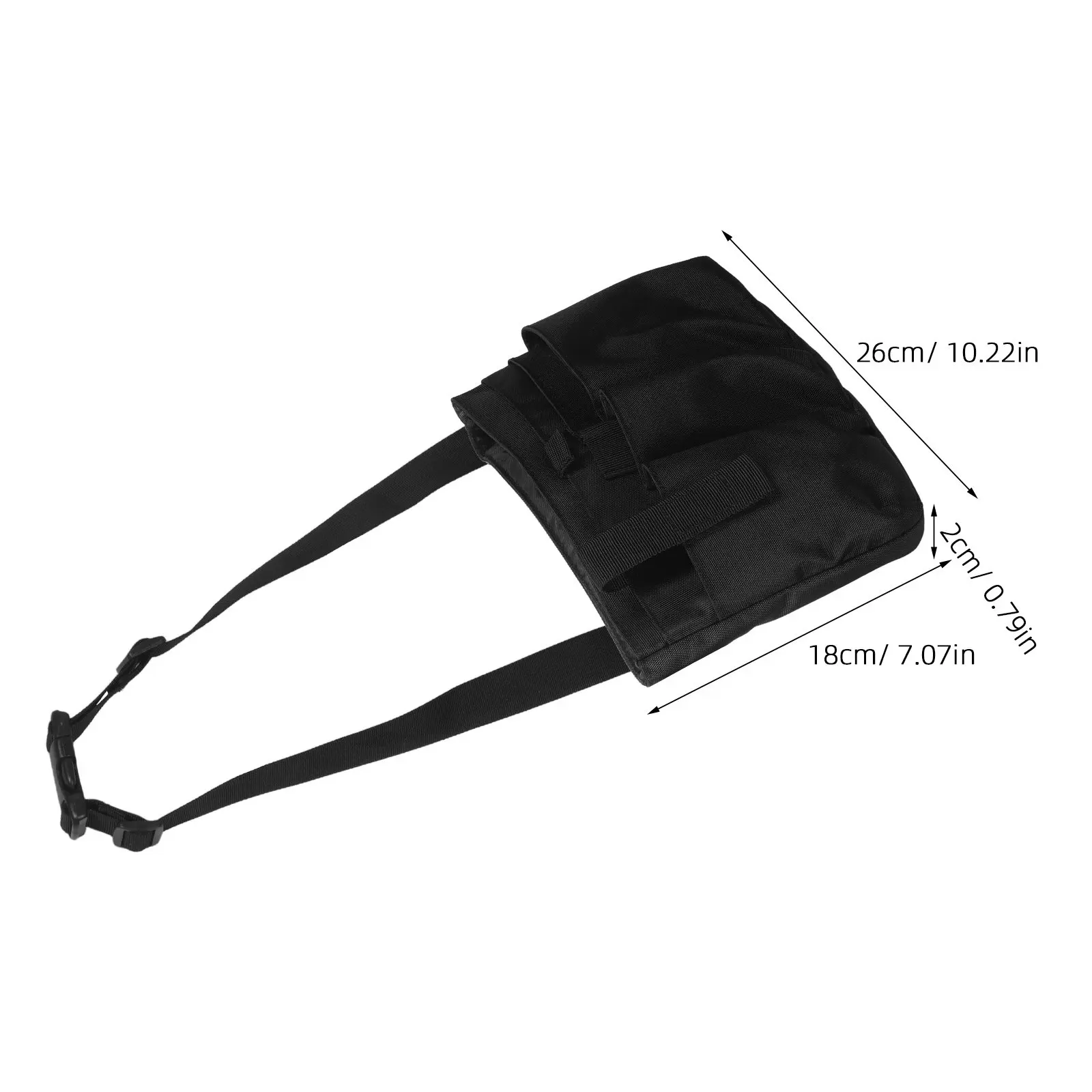 Multi-Pocket Waist Tool Bag Oxford Cloth Organizer Adjustable Utility Pouch for Maintenance Gardening Cleaning Tool Storage