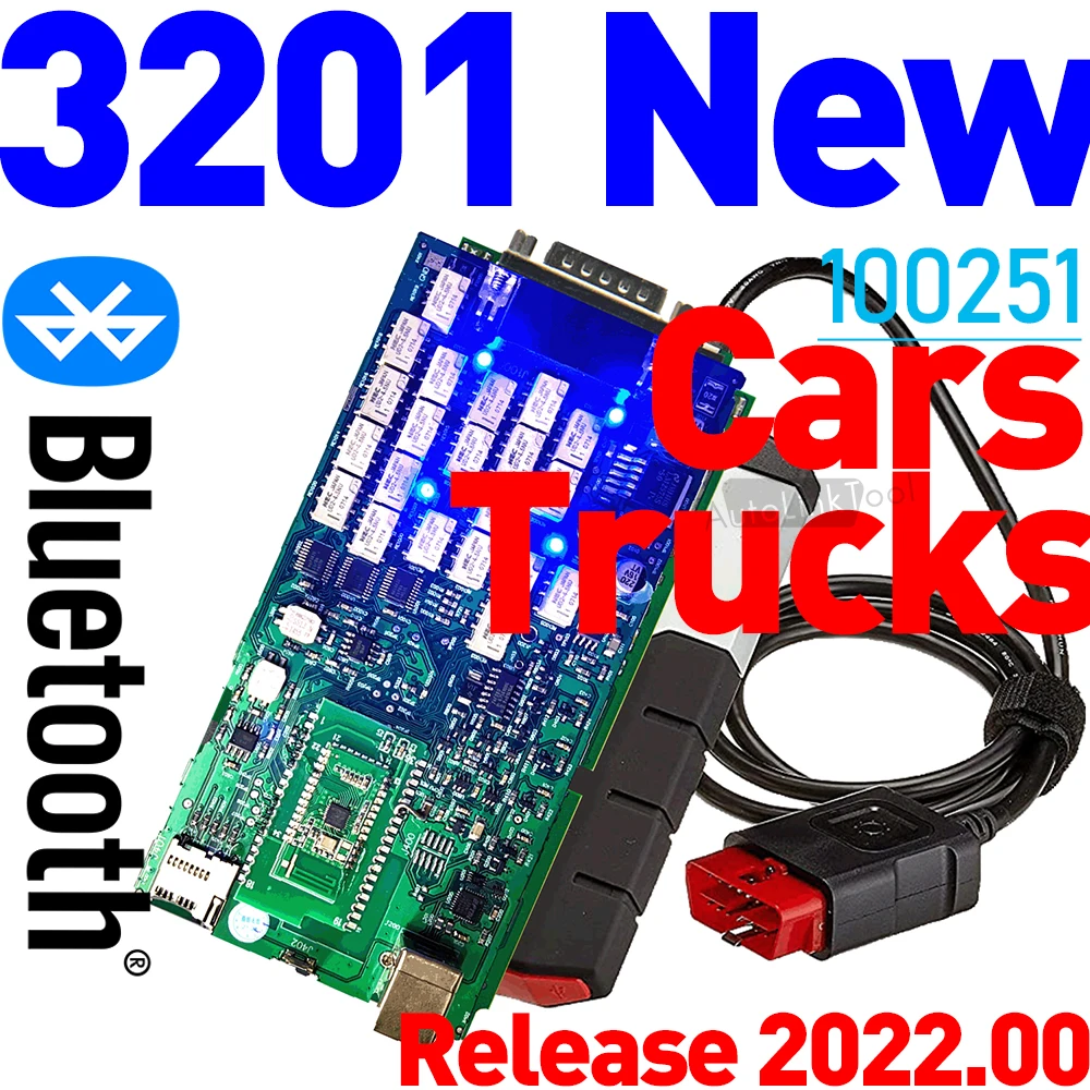 Latest Update Hardware DS 150 New VCI 3201 Firmware 2020.00 Software Update Use Direct For Cars Trucks New / Old Vehicles System