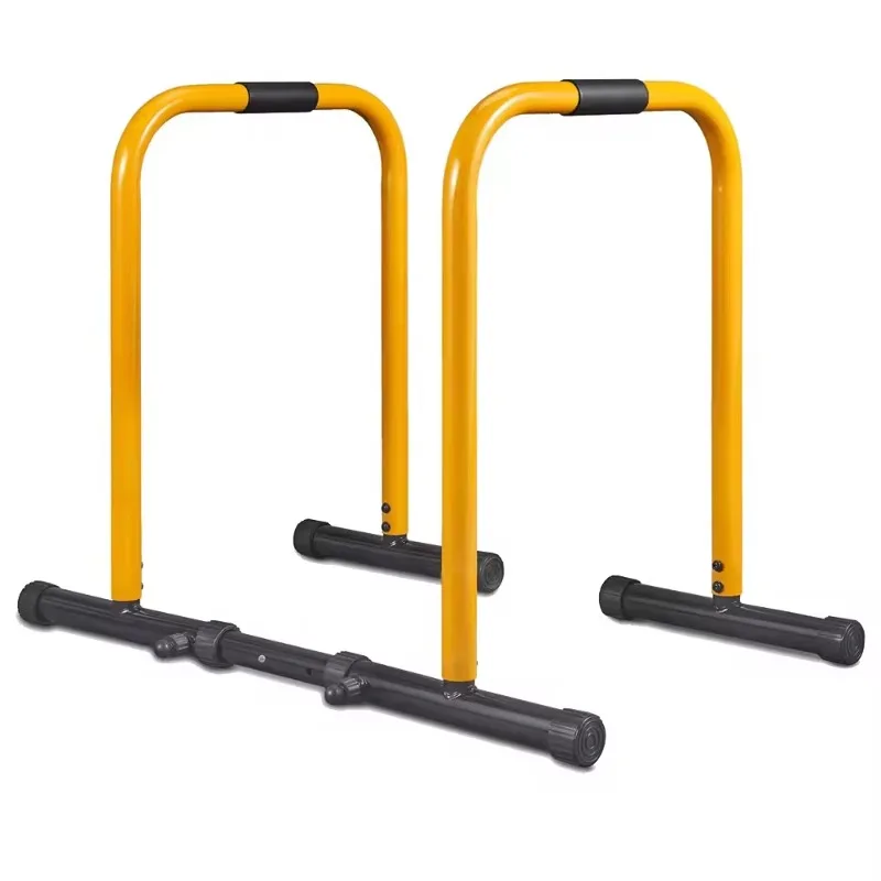 

Heavy-Duty Steel Dip Station Portable Parallel Push Up Stand For Functional Fitness Workout