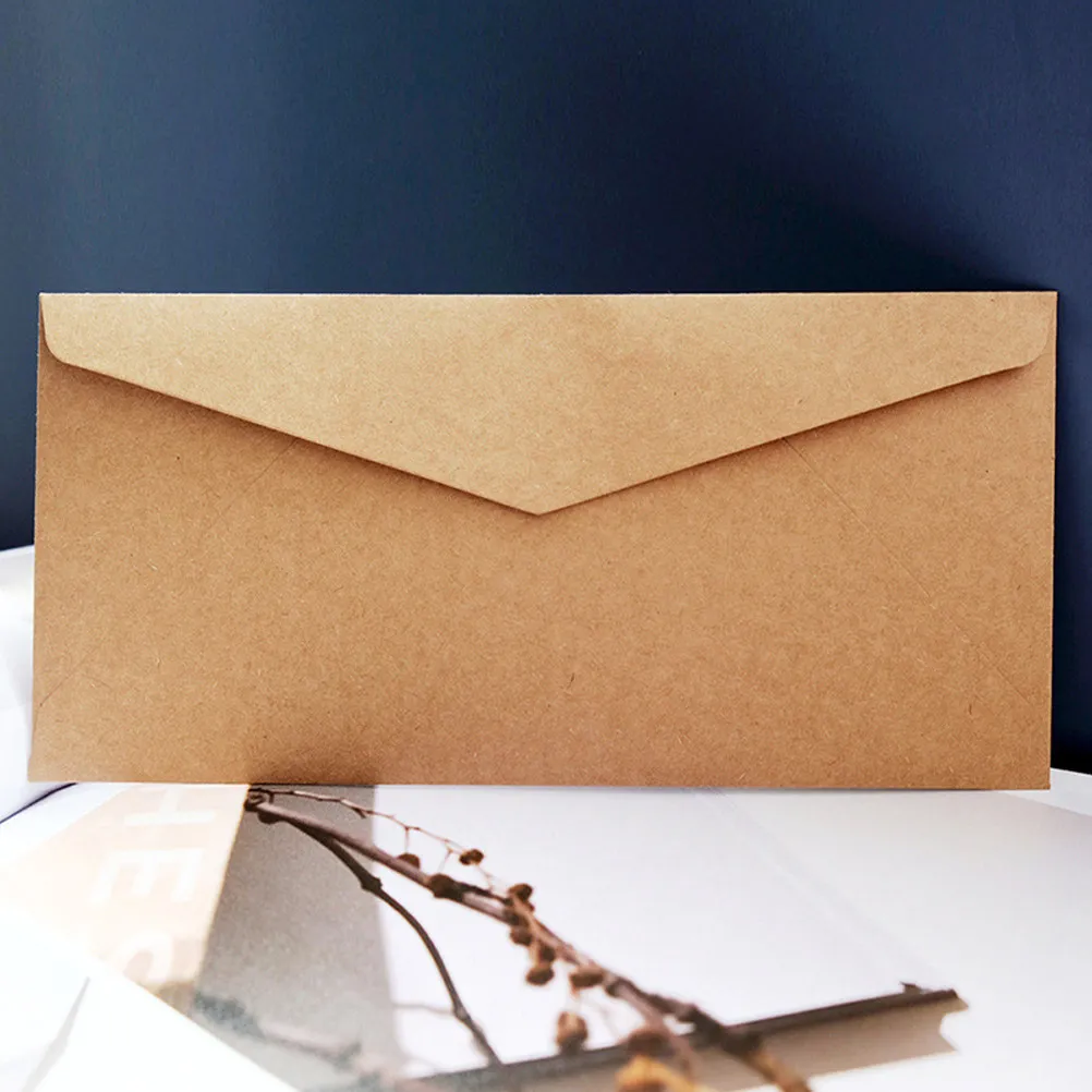 

40Pcs Multi-Function Decorative Envelopes Paper Wedding Invitation Cards Blank Compact Card Envelopes for Party Festival Events