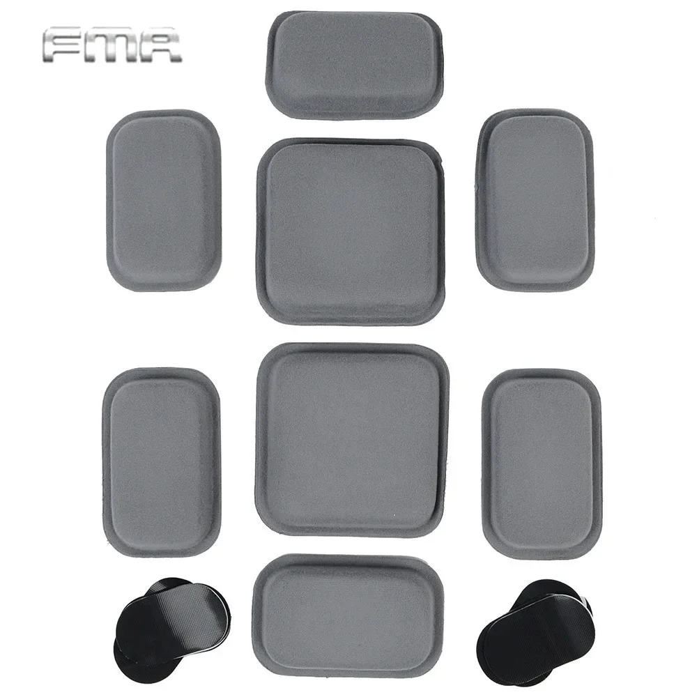 Tactical Helmet FMA 8PCS Protective Pad For CP Helmet Replacement Suspension Pads Soft Cushion Pad Airsoft Hunting Accessories