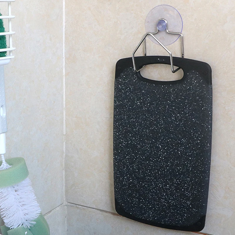 Stainless Steel High Quality Durable Practical For Aliexpress Shoppers Suction Cup Drain Rack Sponge Practical For Daily Use