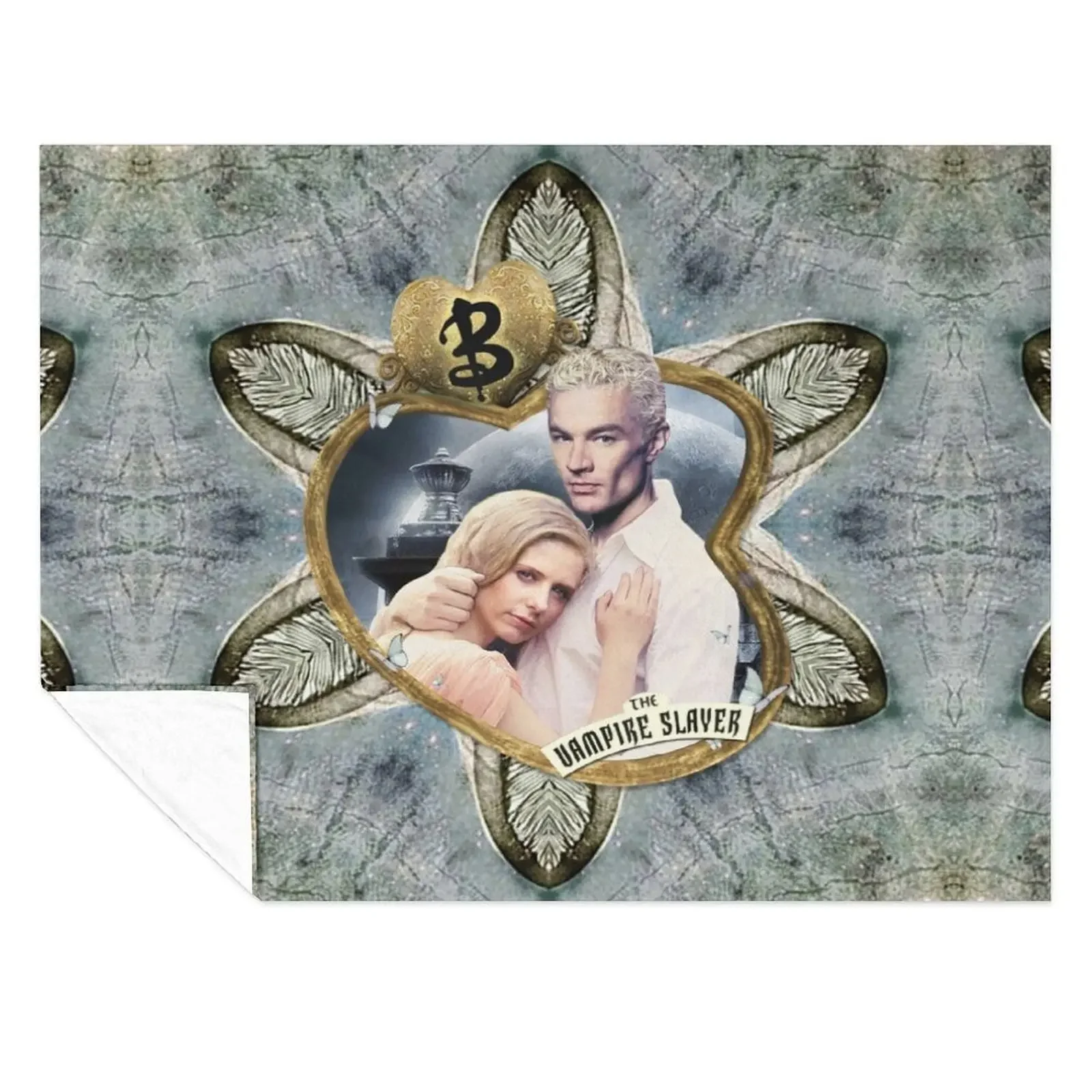 

Buffy & Spike Throw Blanket Giant Sofa For Baby Custom Hairys Blankets
