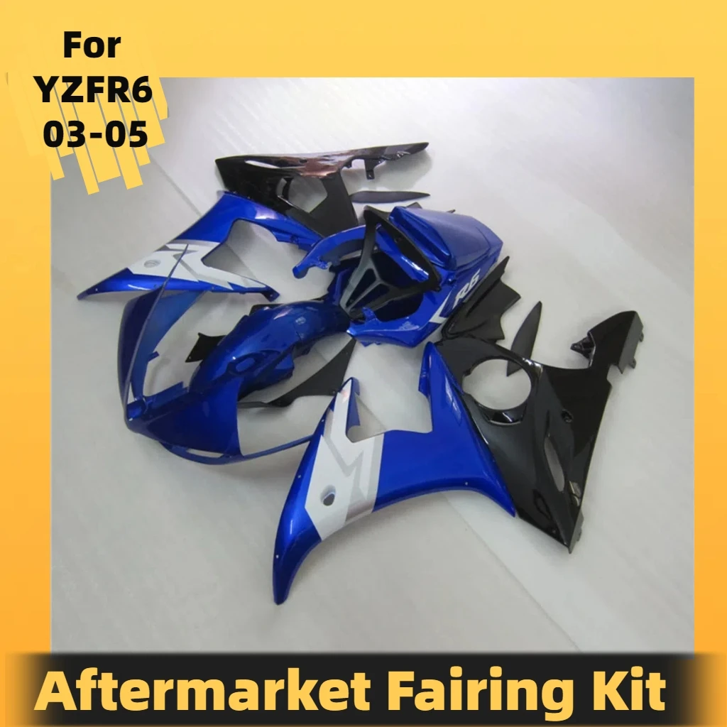 YZF R6 2003 2004 2005 Full Fairing Set for Yamaha YZF R6 03 04 05 Motorcycle Bodywork 100% Fit Injection Fairings Panel Kit