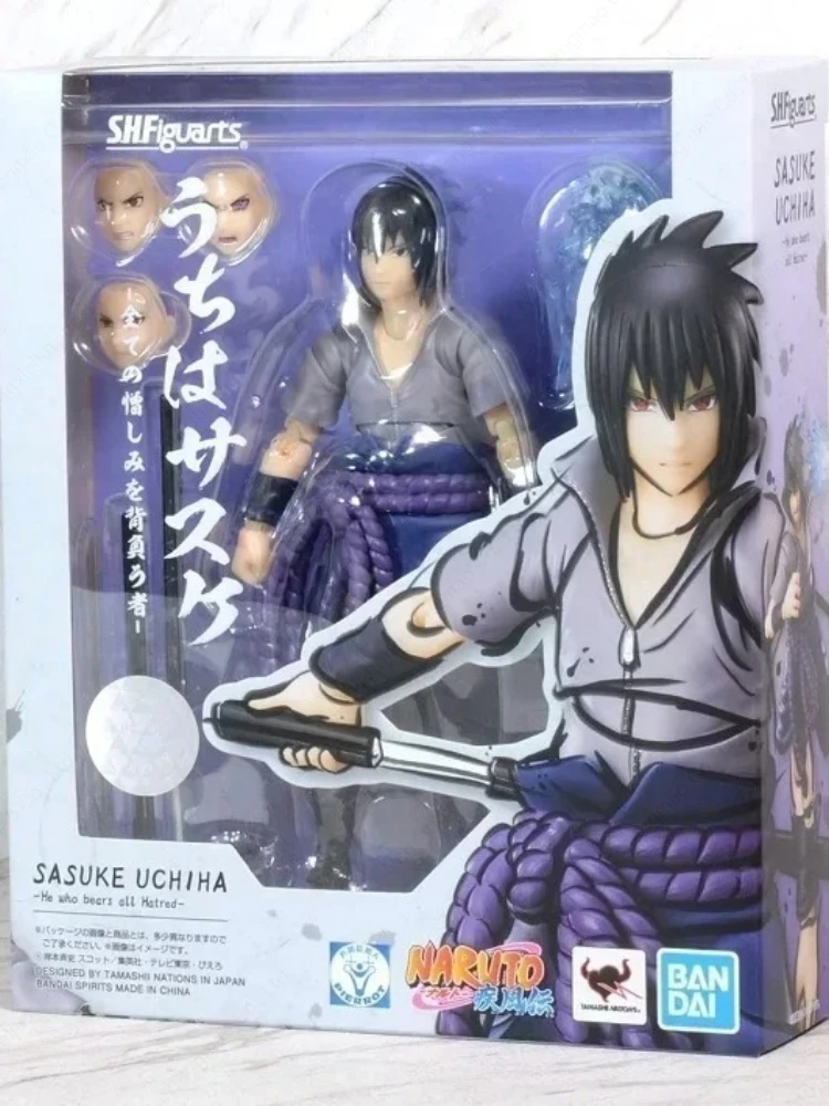 ในสต็อก Bandai SHFiguarts 2.0 Jiraiya Kakashi Hatake No. 1 Naru Sasuke Orochimaru Uchiha Madara อะนิเมะโมเดลและ y Koc Chion