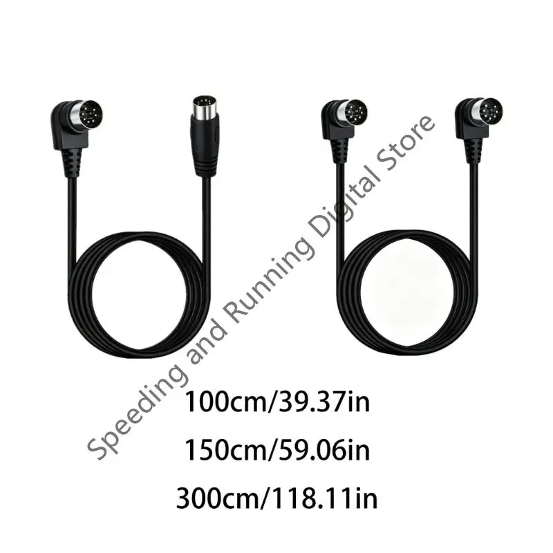 DIN 7PIN Male to Male 7 Pin Plug to 7 Pin DIN Extension Male Cable Cord din-7pin M/M Cable Adapter 1m 1.5m 300cm