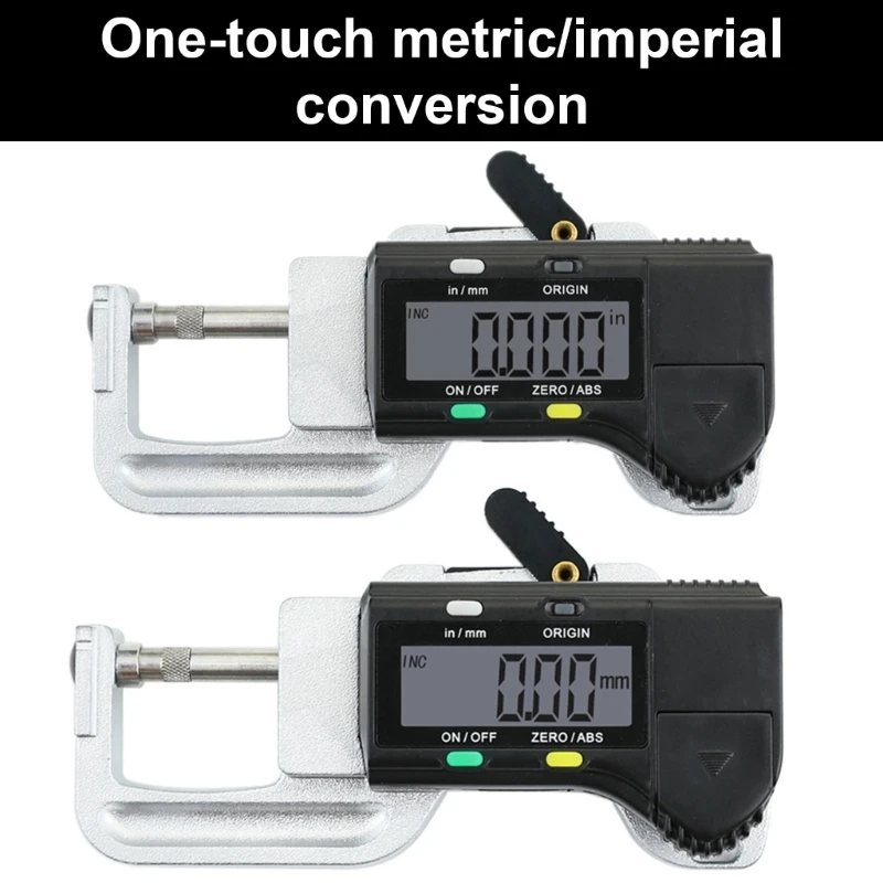 0 to 12.7mm Calipers Meter Width Measure Tool Precise Digital Thickness Gauges