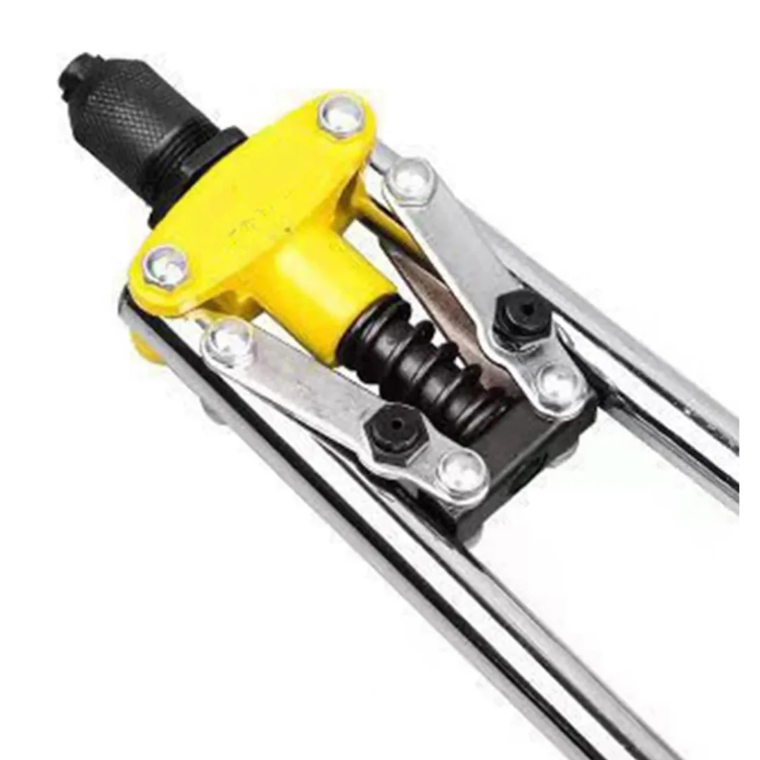 Pinze per rivettatura - rivettatrice manuale professionale con impugnature ergonomiche antiscivolo - alta precisione e durabilità