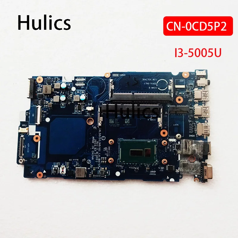 Hulics Used FOR Dell Latitude 3450 Laptop Motherboard CD5P2 0CD5P2 CN-0CD5P2 W/ I3-5005U CPU LA-B071P Main Board