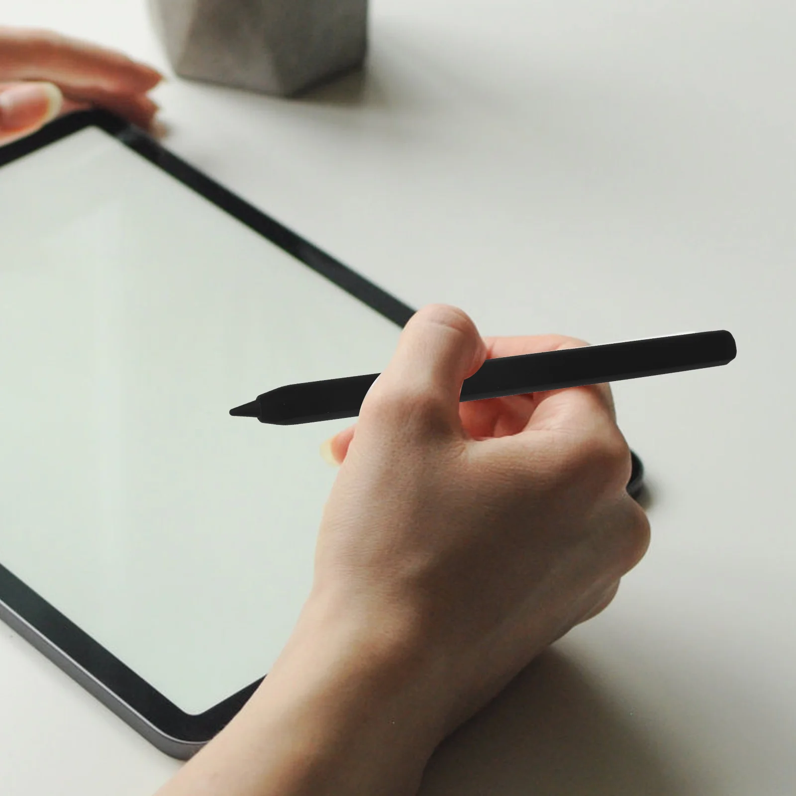 

Защитный силиконовый чехол для стилуса, нескользящий чехол от падения, совместимый с держателем для стилуса Apple Pencil 2,