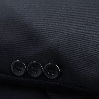 Man Blazer Autumn Fashion Slim Solid Color Long Sleeve Male Suit Coat Single-breasted Pocket Versatile Business Men Outerwear