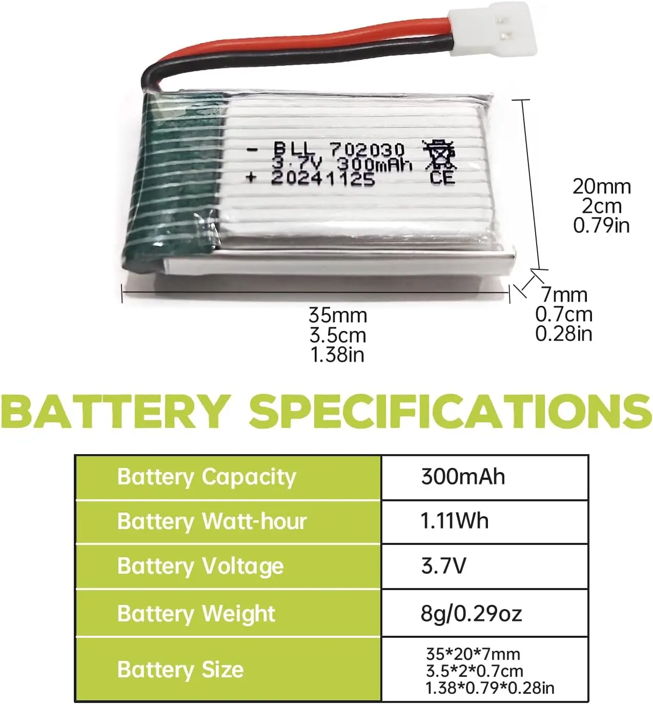 5PCS 3.7V 300mAh LiPo Battery & 5-Port USB Charger for Syma X11C Hubsan H107L WLtoys V911S U816A HS170 RC Drone Spare Parts