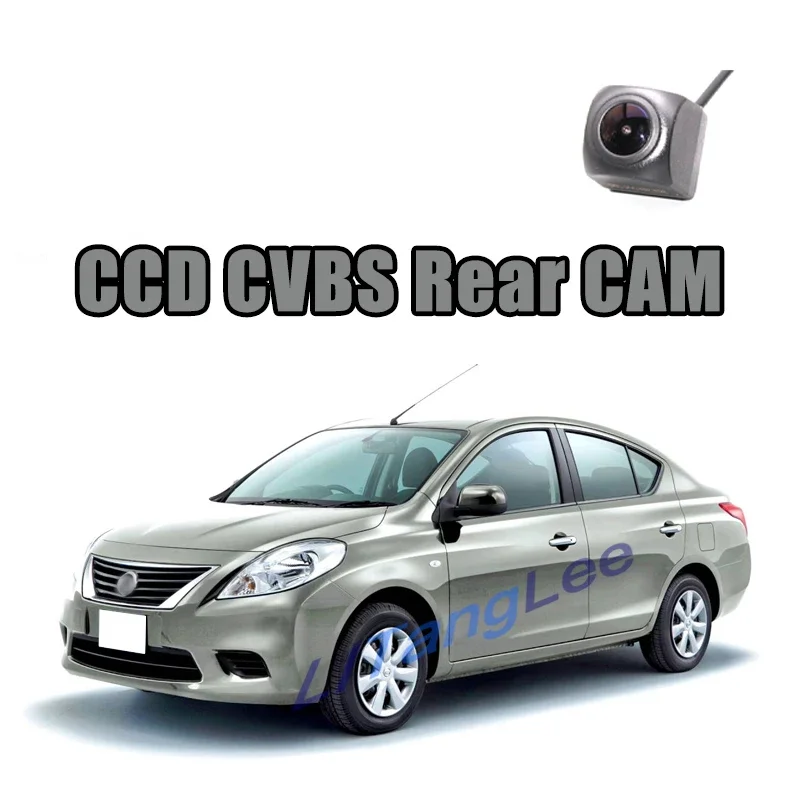 

Для Nissan Latio Hatchback 2011~2014 ​ Автомобильная камера заднего вида CCD CVBS 720P, обратная камера ночного видения, резервная камера для парковки на крыше воды