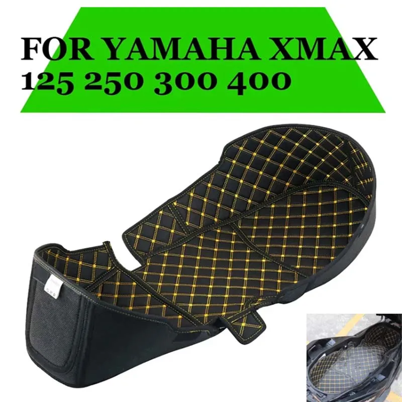 لياماها XMAX300 125 400 250 مقعد بطانة تعديل XMAX 300 2025 مقعد المرحاض الأمتعة دلو دراجة نارية الملحقات
