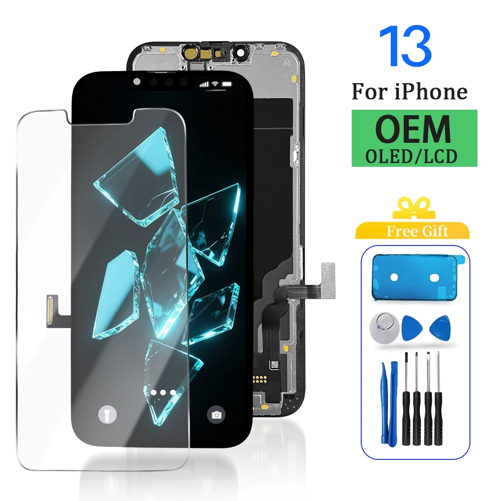 OLED incell Display For iPhone 13 3D True Tone Touch LCD Screen For iphone 13 Display Digitizer Replacement A2631 A2634 A2635
