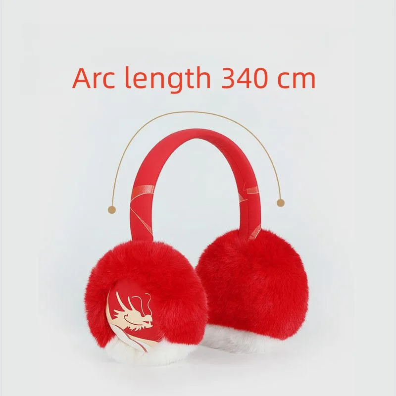 China style Folding Earmuffs Women Winter Cute Plush Ear Protection Warm Ear Tips Anti Cold Anti Freezing Ear Cover Warm Ears