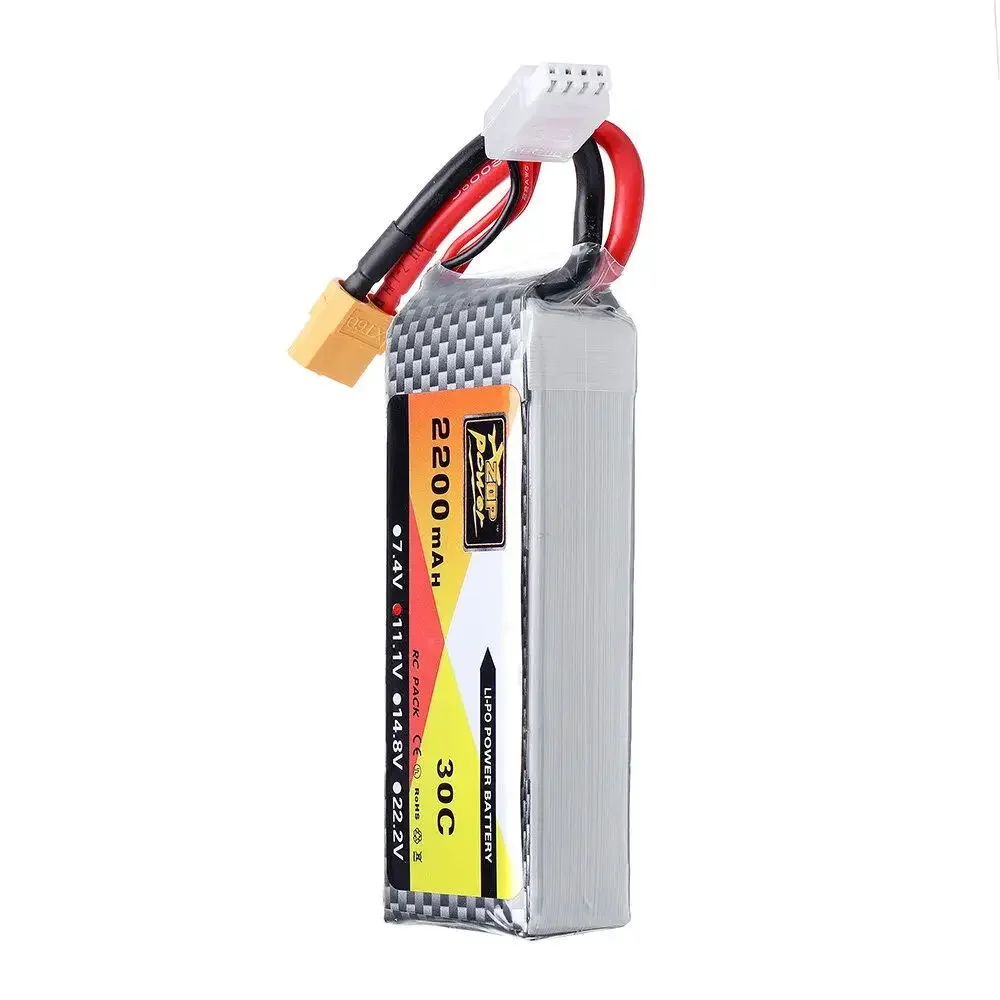 RC FPV Drone Lipo Battery 30C 11.1V 2200mah 3S T XT60 EC5 Plug Rechargeable Battery Packs For Car Monster Truck Boat Helicopter