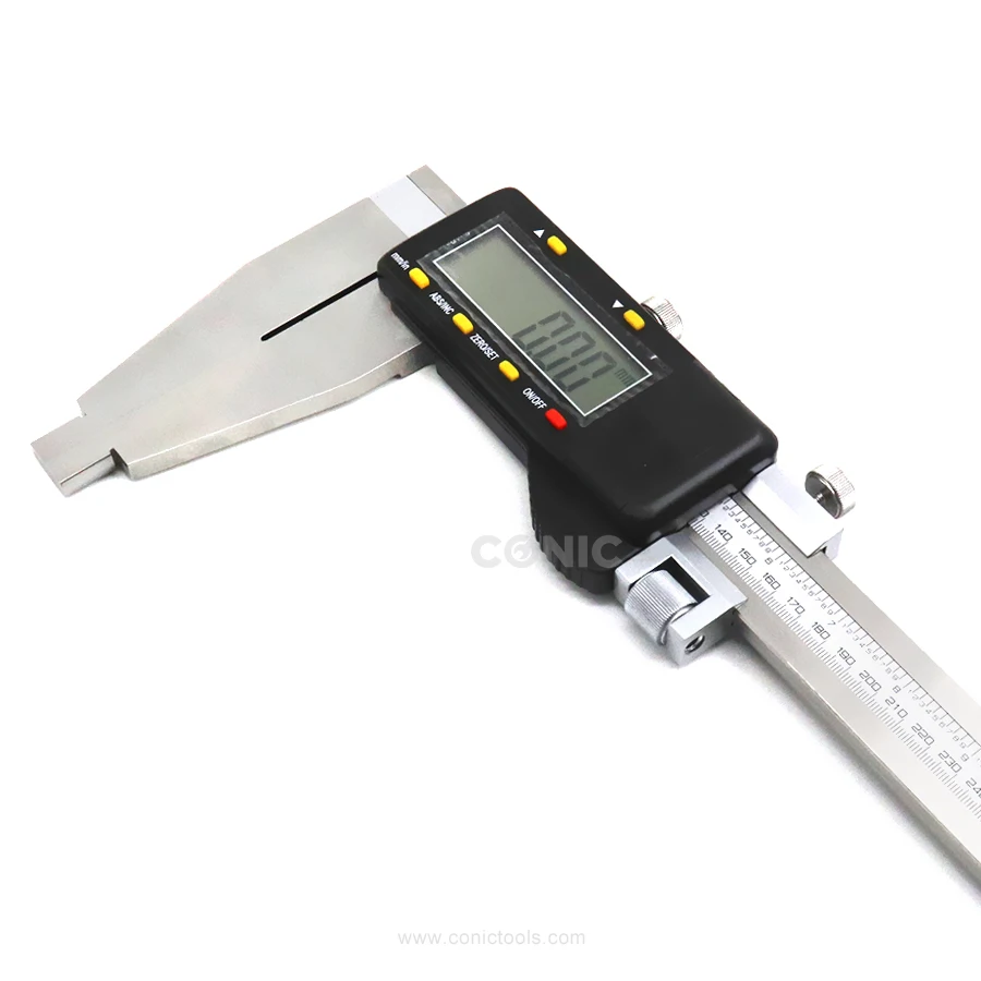 Stainless Steel 800mmx0.01mm Heavy   Workshop Electronic Digital Vernier Caliper with Basic Jaws