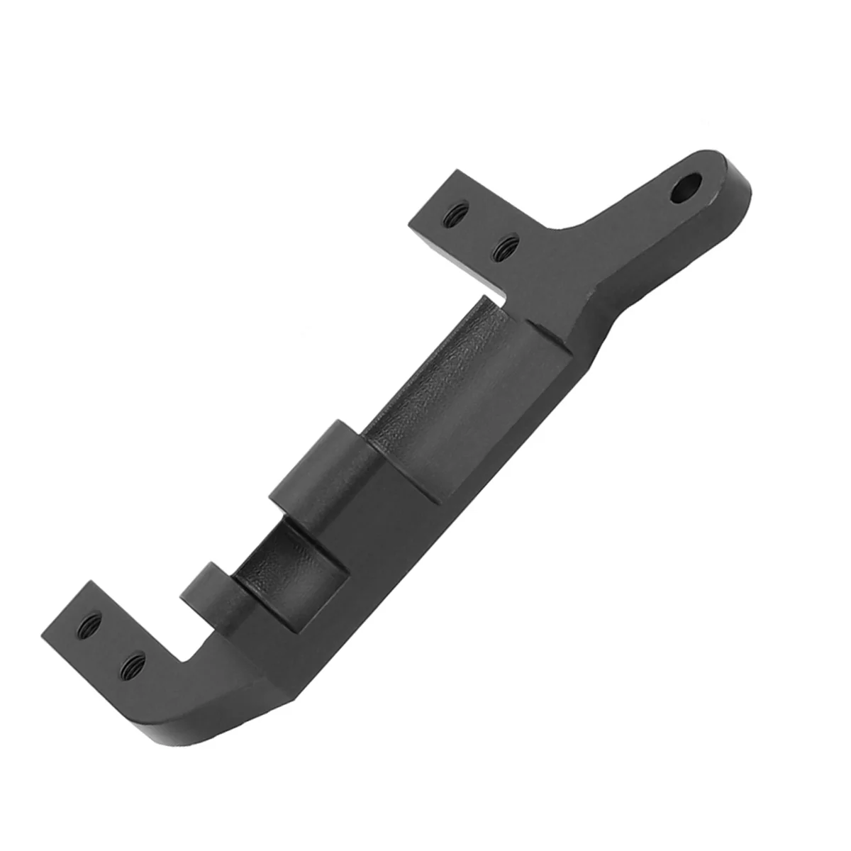 AA02 ステアリングサーボマウントブラケットサポートサーボマウントブラケット 1/10 Trx4 -4 クローラー RC アップグレードパーツ用 ブラック