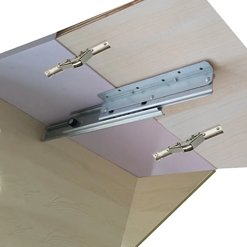 90 180 Degree Folding Support Hinge Concealed Thin Plate Flip Bracket Hidden Tabletop Support Connecting Hinge