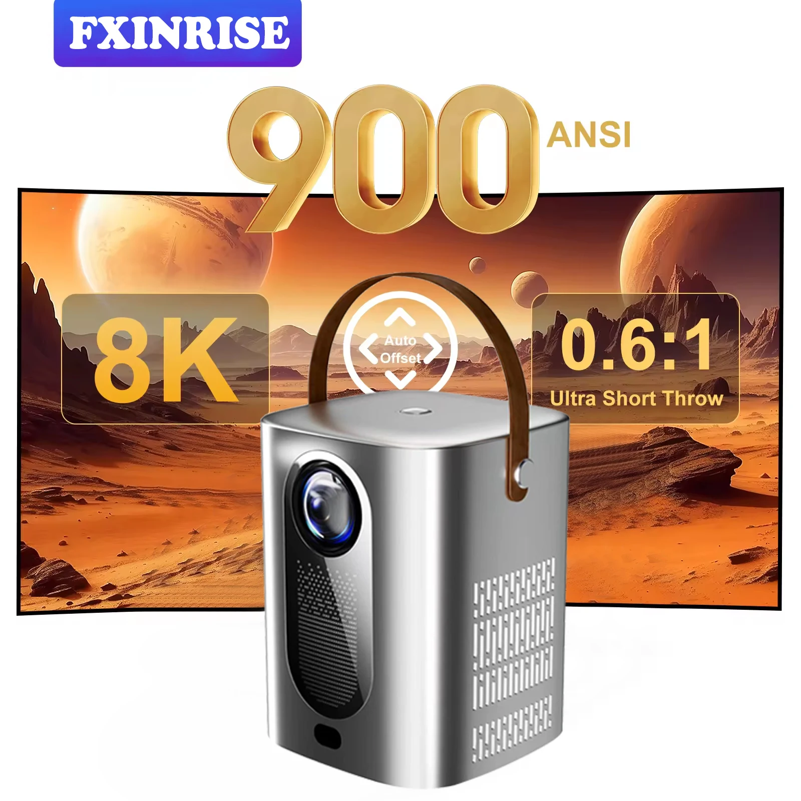 

Новый мини-проектор HY6 Smart с Android 9, поддержкой WiFi6, 4K, 720P, BT5.0, портативный проектор для домашнего кинотеатра, 1280*720P, для использования на улице