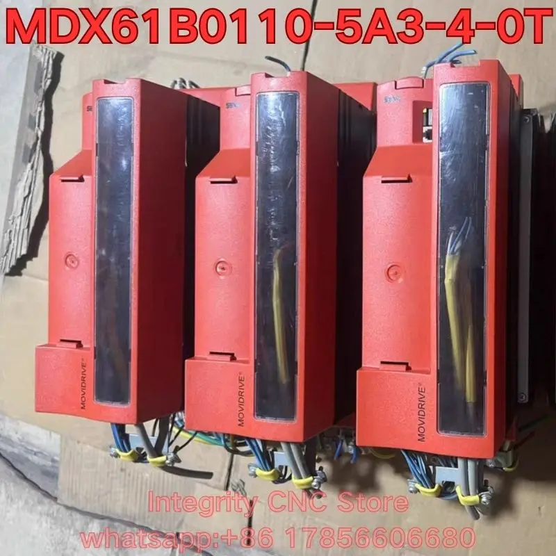 Second-hand MDX61B0110-5A3-4-0T inverter function test is normal