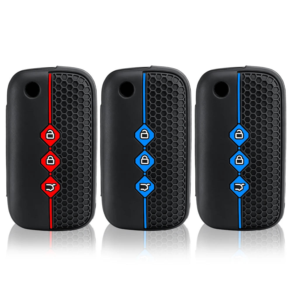 For Chevrolet Aveo Trax Groove Captiva Silicone Car Key Case Cover for Wuling Hongguang S Baojun 730 510 560 530 360 630 RS-5