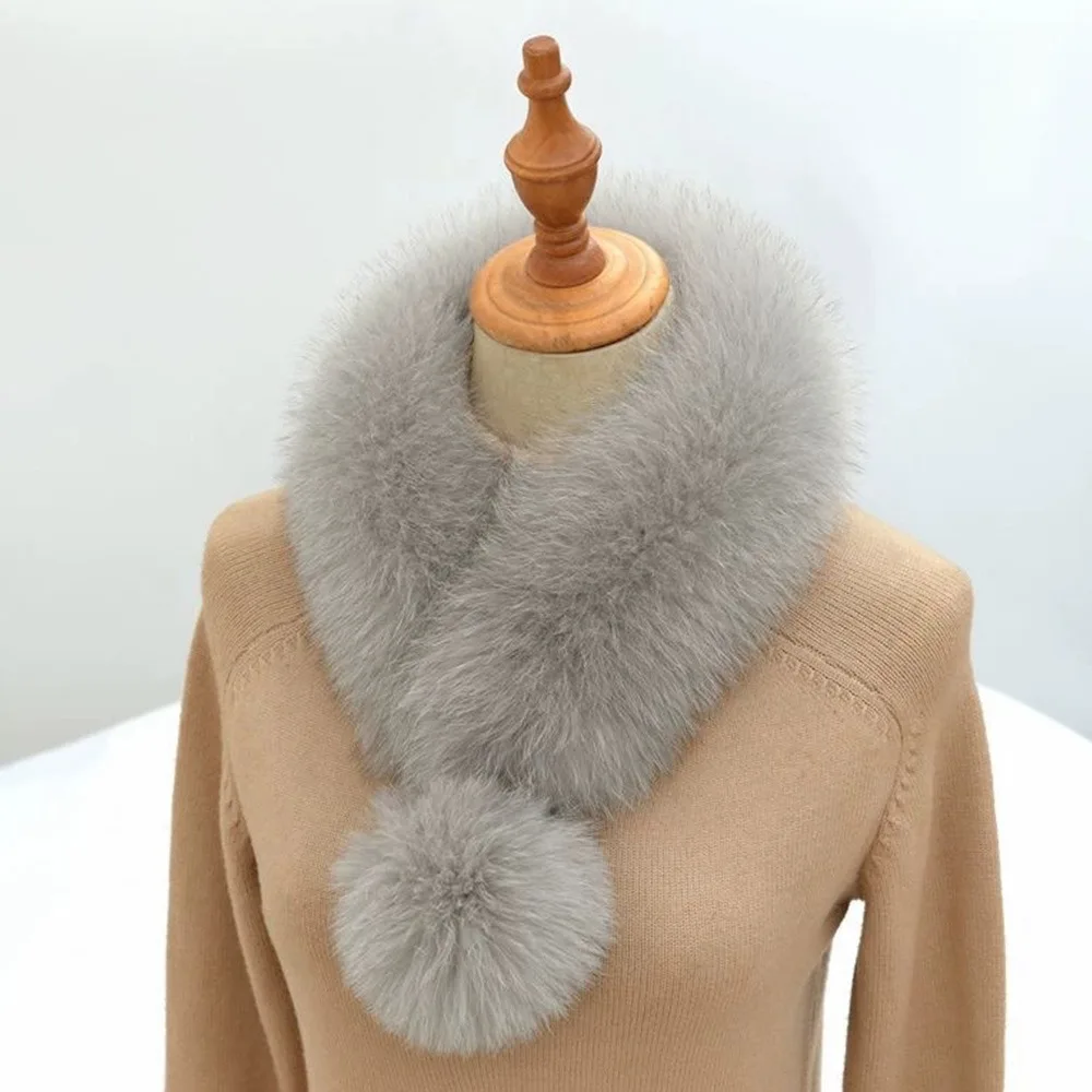 

Luxury Velvet Texture Winter Scarf Solid Color Thickened Neck Scarf Soft Neck Warmer Scarf Women