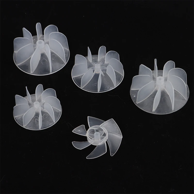 Small Power Mini Plastic Fan Blade 4/6 Leaves Power Hair Dryer Motor Fan Leaf For Hairdryer Motor Accessories