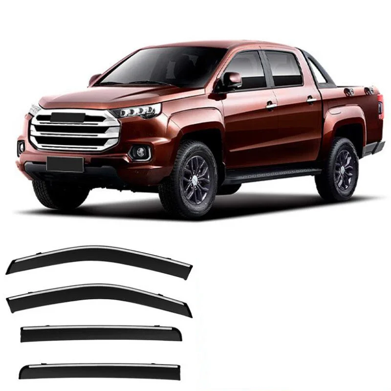 Visera para ventana, deflector de ventana, protector de lluvia para coche, accesorios para JMC Vigus Pro Yuhu 2022 2023 2024