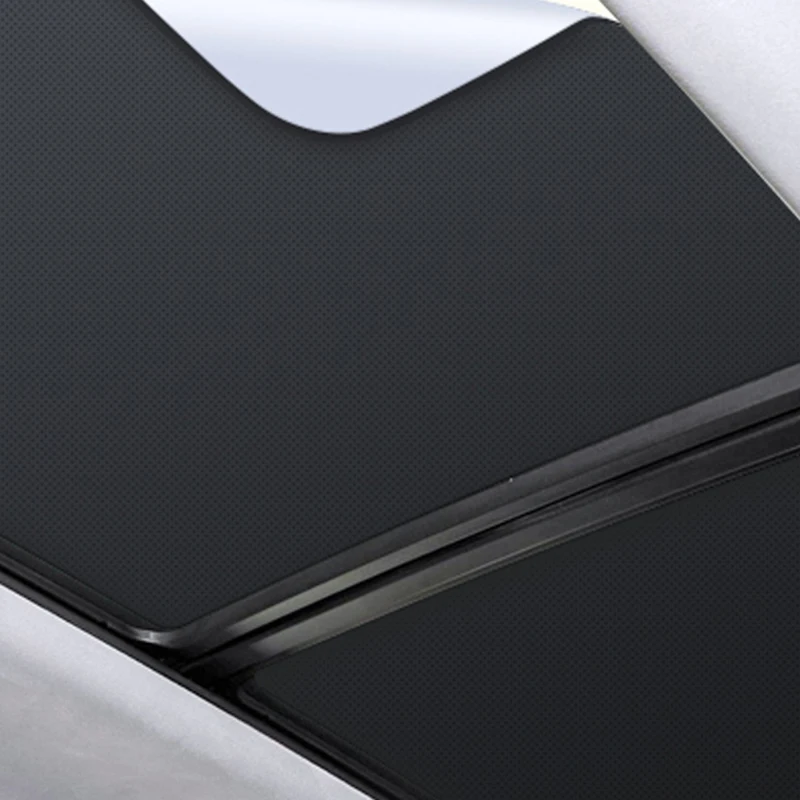 Car Roof Sunshade For MG RX5 2023 2024 Electrostatic Adsorption Sunroof Sunshade Skylight Blind Shading Sticker Auto Accessories