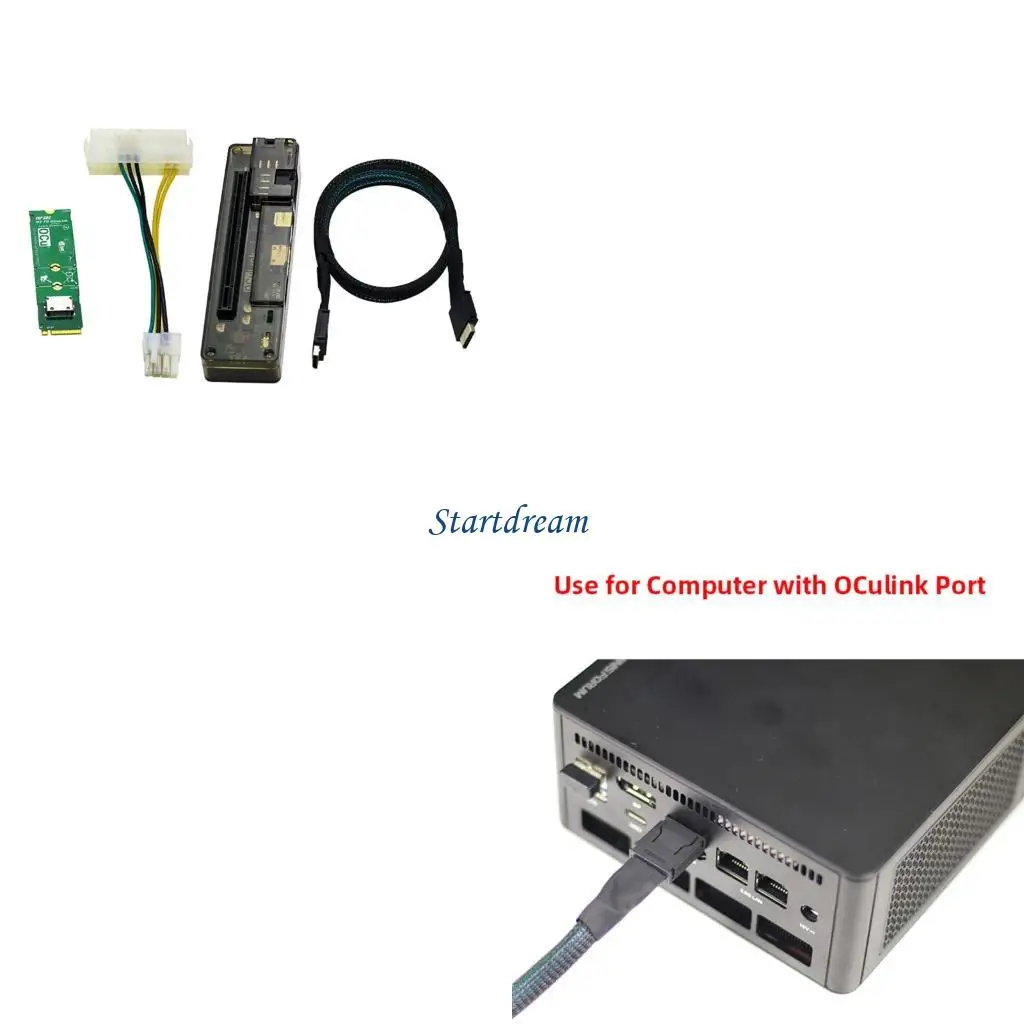 GDC OCuLink GPU Dock with M.2 M To OCuLink Aapter GPU Docking Station GDC PCIe External Independent Video K92C