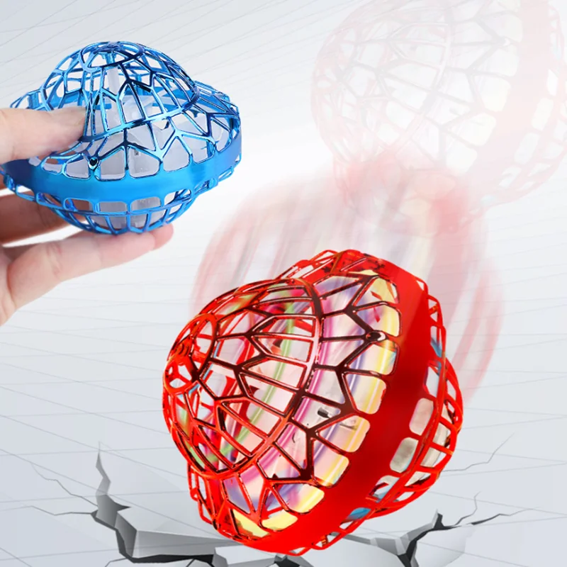 

Ufo Flying Orb Ball Induction Boomerang Rechargeable Rgb Led Light Hand Controlled For Indoor Outdoor Adult Leisure
