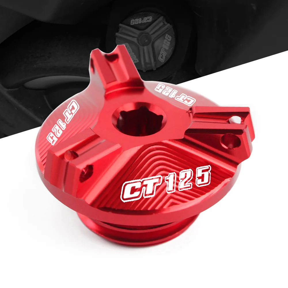 For Hunter Cub CT125 2019 2020 2021 Motorcycle CNC Aluminum Oil Filler Cap Cover