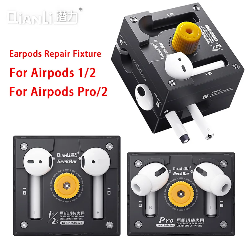 Qianli Headset Repair Disassemmbly Fixture for Airpods, Airpods 1/2 Pro,Battery Removal Bracket, Opening Repair Tools