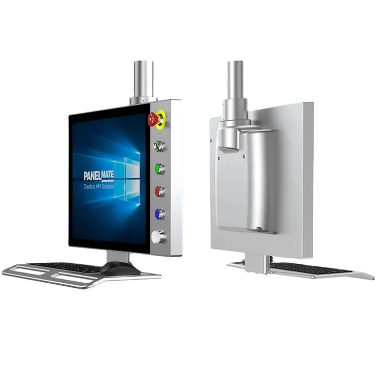 

15,6-дюймовый подлокотный IP65 водонепроницаемый USB ЖК-дисплей промышленный сенсорный экран высокой яркости емкостный промышленный дисплей