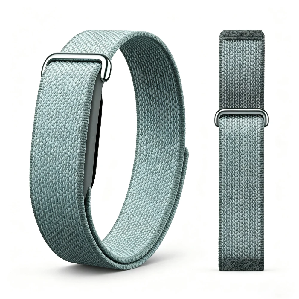 Geflochtenes Nylon-Schlaufenarmband für Google Fitbit Air, atmungsaktives, bequemes Armband für Google Fitbit Air Sport-Armband-Zubehör – Detail 15