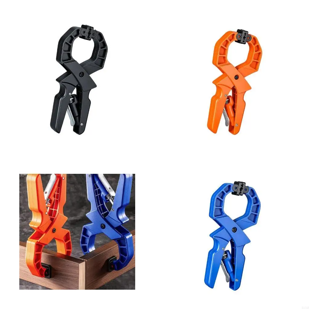Carpentry Clip Quick Ratchet Carpenter Tool Woodworking Clamp Photography Spring Clamps For Precisely Woodworking Tasks M4YD