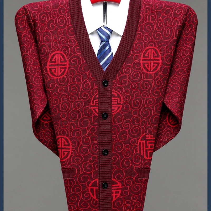 

2025 Autumn and Winter Men's Hot Trendy Warm Sweater
