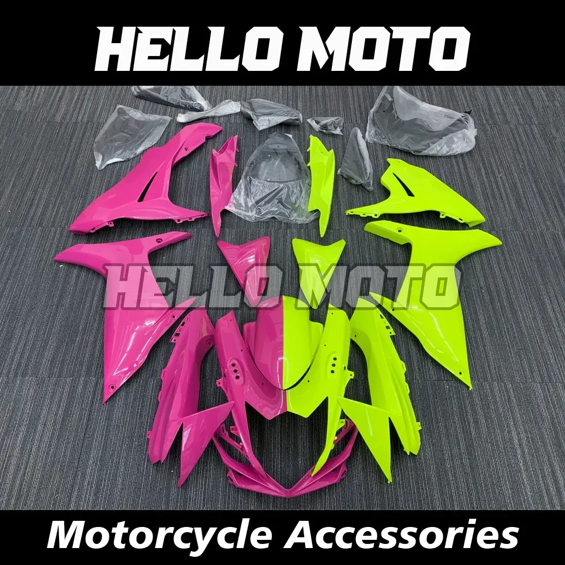 New ABS Injection Molding Motorcycle Fairings Kits Fit For L1 L2 L3 L4 L5 L6 L7 L8 L9 600/750cc 2011-2022 Bodywork Set