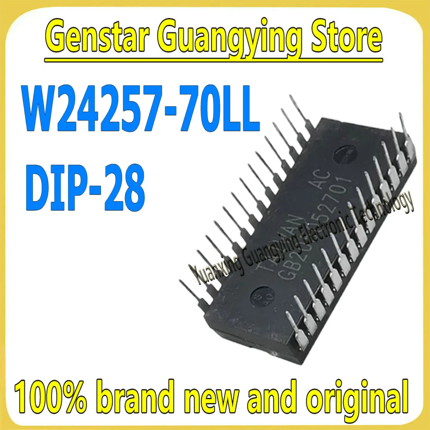 (1 piece) W24257-70L W24257-70LL DIP-28 256Kbit Low-Power 5V Parallel Electrically Erasable EPROM Memory Chipset 100% Brand New