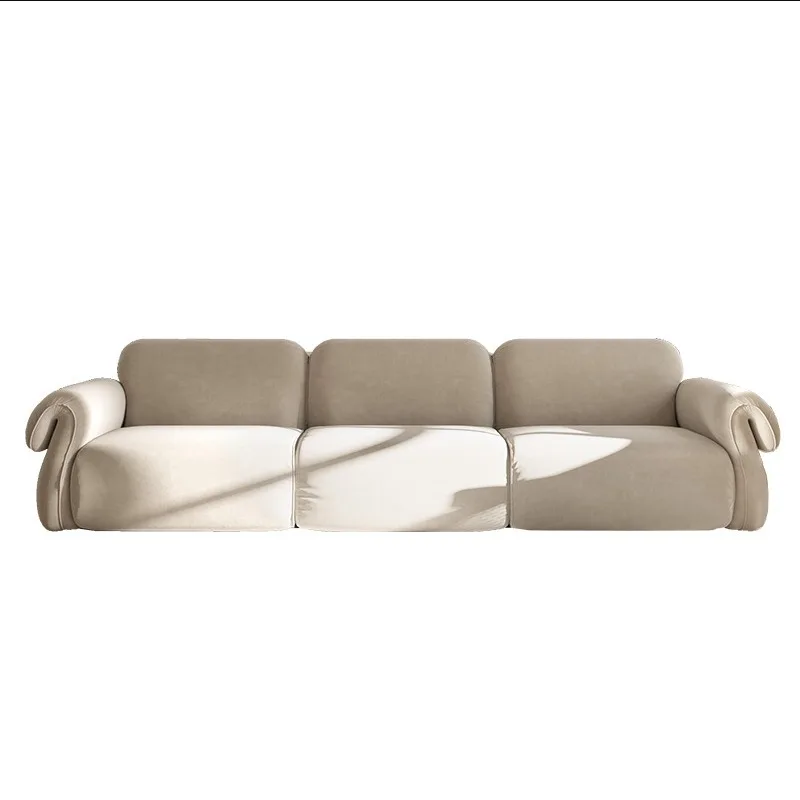 Small apartment living room double three or four people modern light luxury octopus sofa