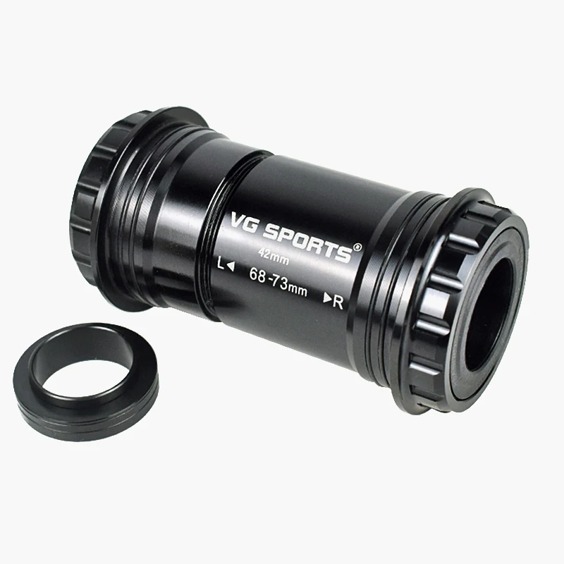 세라믹 축 MTB 도로 자전거 카운터 락 프레스 PF30 BB30, 초경량 68/73mm 나사 하단 브래킷 자전거 축 내구성 22/24mm